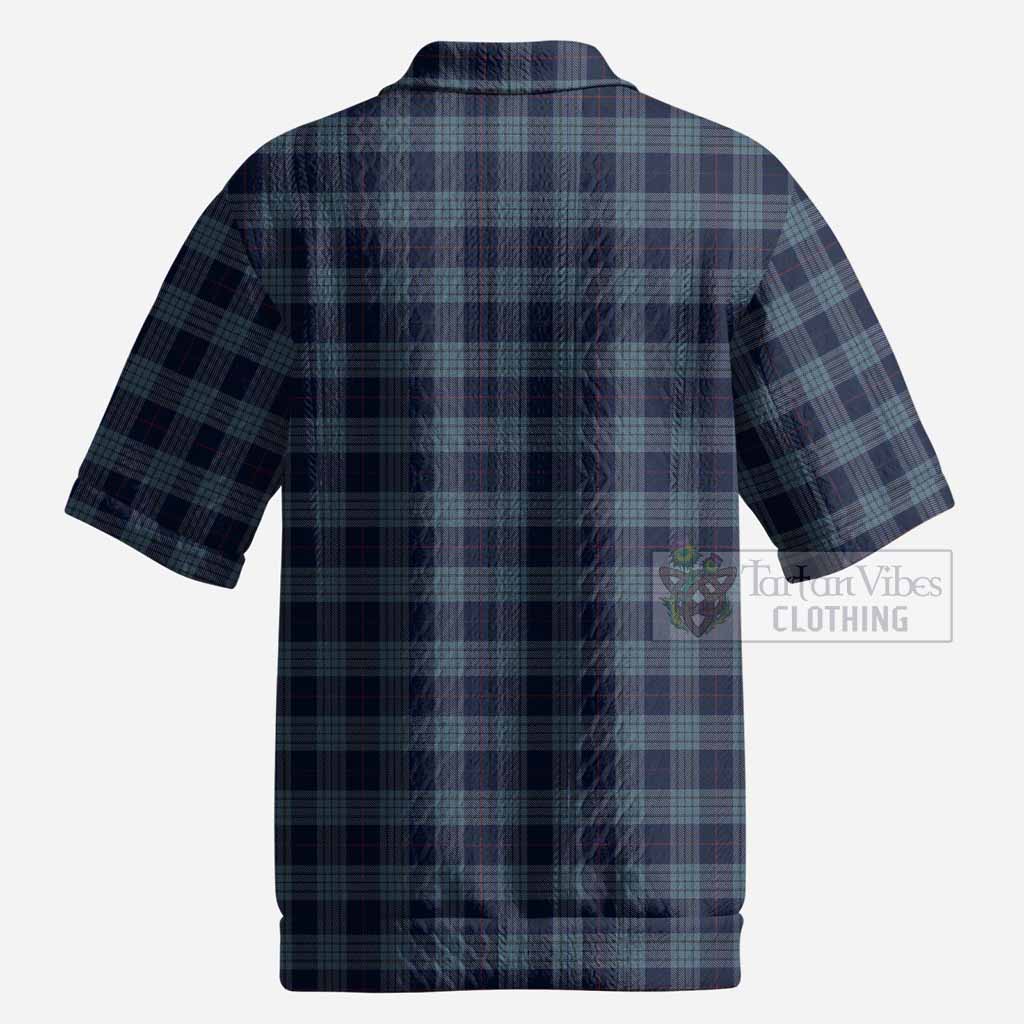 Roberts of Wales Tartan Men’s Polo Sweater Top