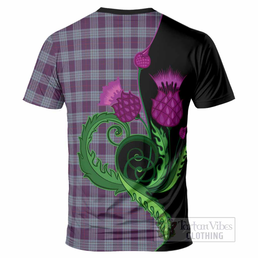 Roberts of Wales Tartan T-Shirt Traditional Scottish Thistle