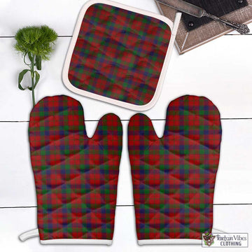Robertson Tartan Combo Oven Mitt & Pot-Holder Combo 1 Oven Mitt & 1 Pot-Holder White - Tartan Vibes Clothing