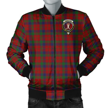 Robertson Tartan Bomber Jacket with Family Crest
