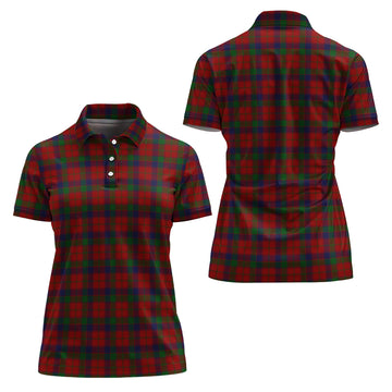 Robertson Tartan Polo Shirt For Women