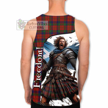 Robertson Crest Tartan Men's Tank Top Inspired by the Freedom of Scottish Warrior