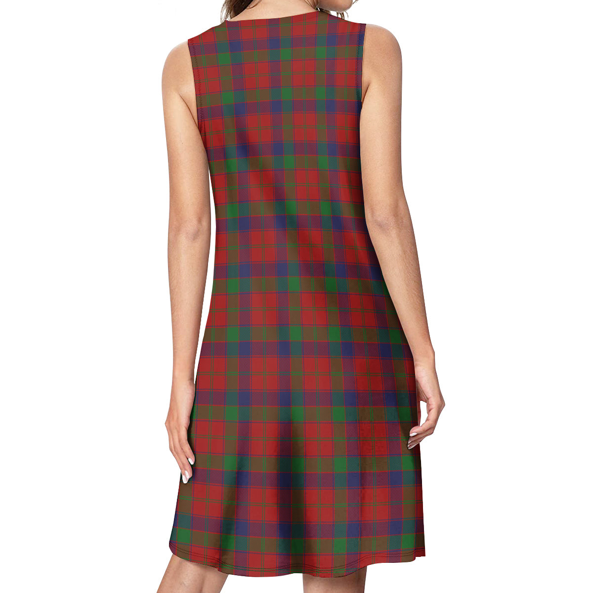 Robertson Tartan Womens Casual Dresses - Tartanvibesclothing
