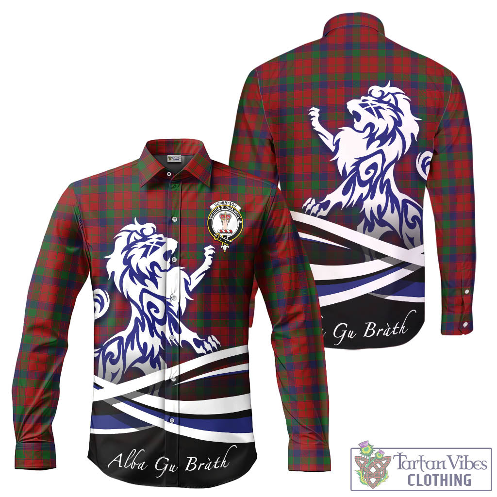 robertson-tartan-long-sleeve-button-up-shirt-with-alba-gu-brath-regal-lion-emblem