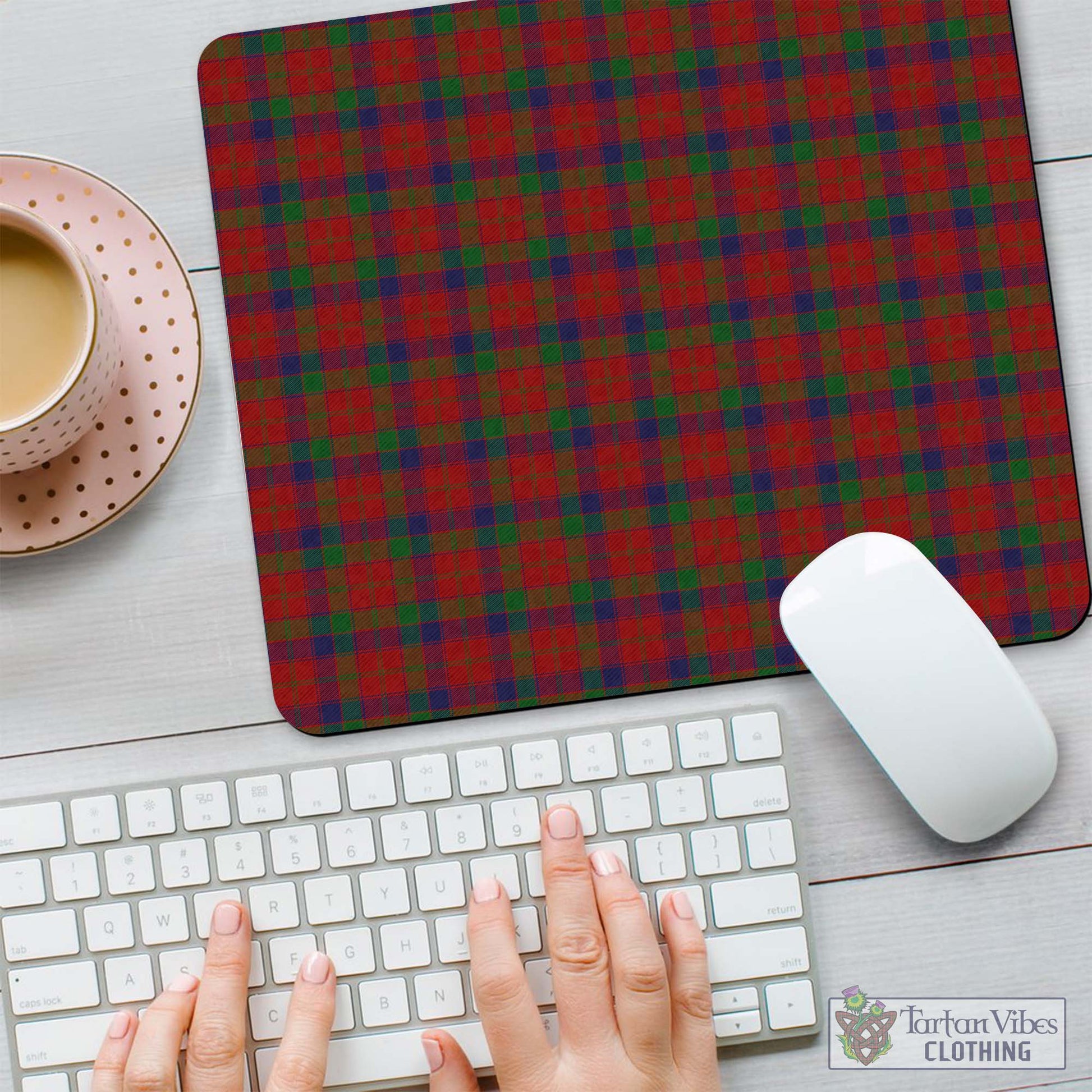 Tartan Vibes Clothing Robertson Tartan Mouse Pad