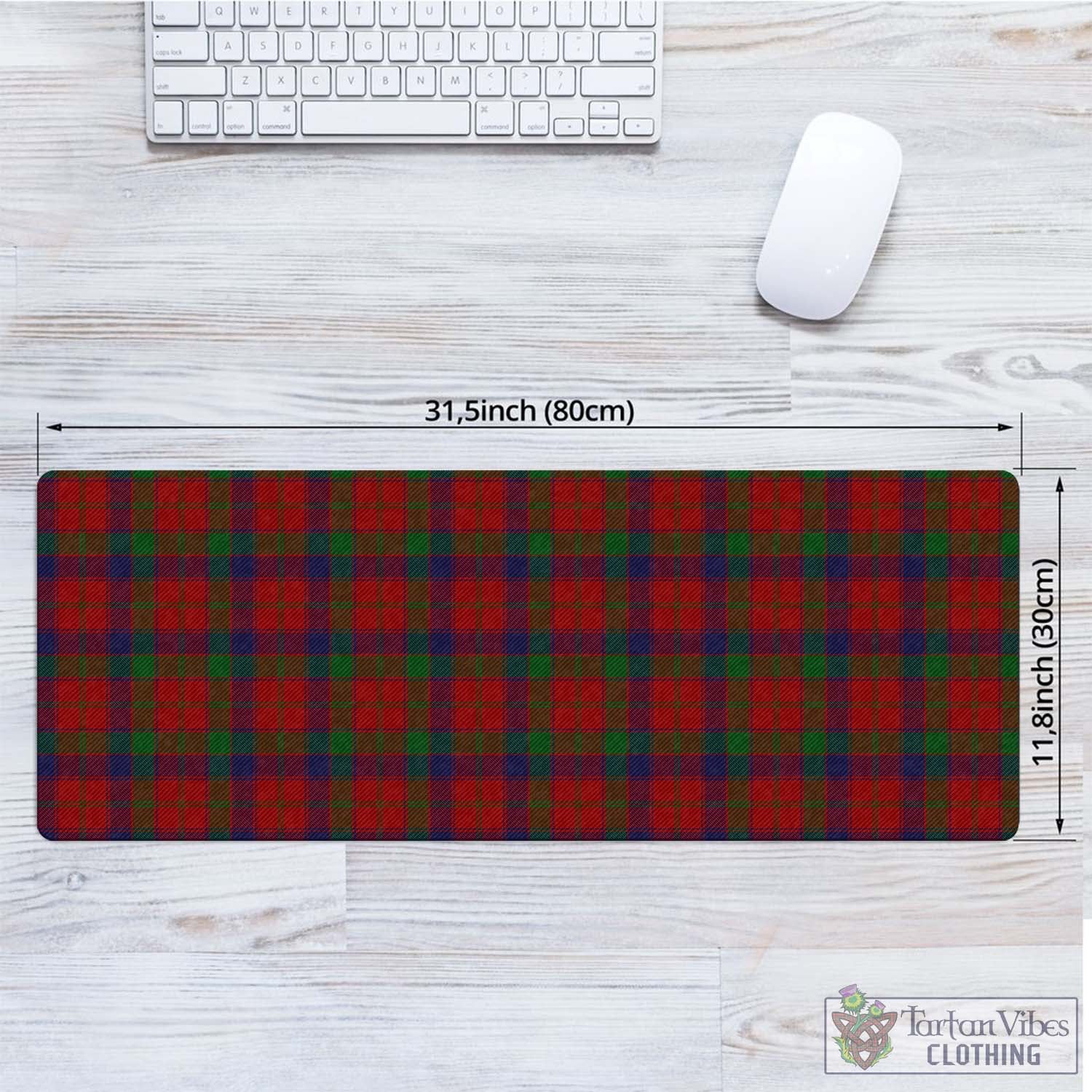 Tartan Vibes Clothing Robertson Tartan Mouse Pad