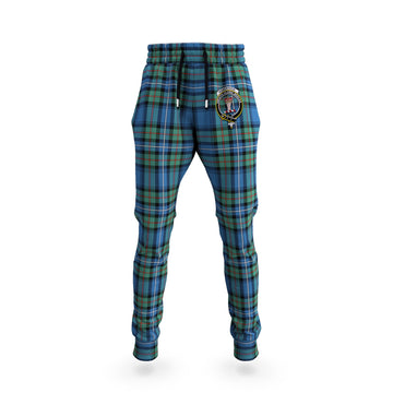 Robertson Hunting Ancient Tartan Joggers Pants with Family Crest