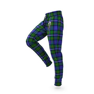 Robertson Hunting Modern Tartan Joggers Pants with Family Crest