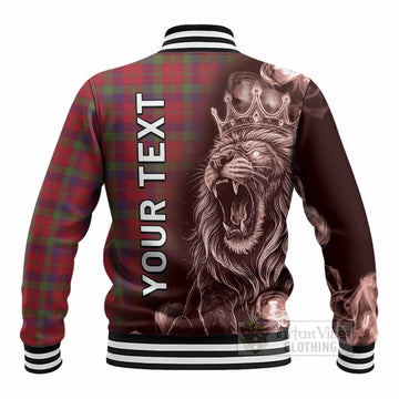 Robertson Tartan Baseball Jacket Roaring Lion Heritage