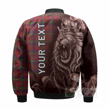 Robertson Tartan Bomber Jacket Roaring Lion Heritage