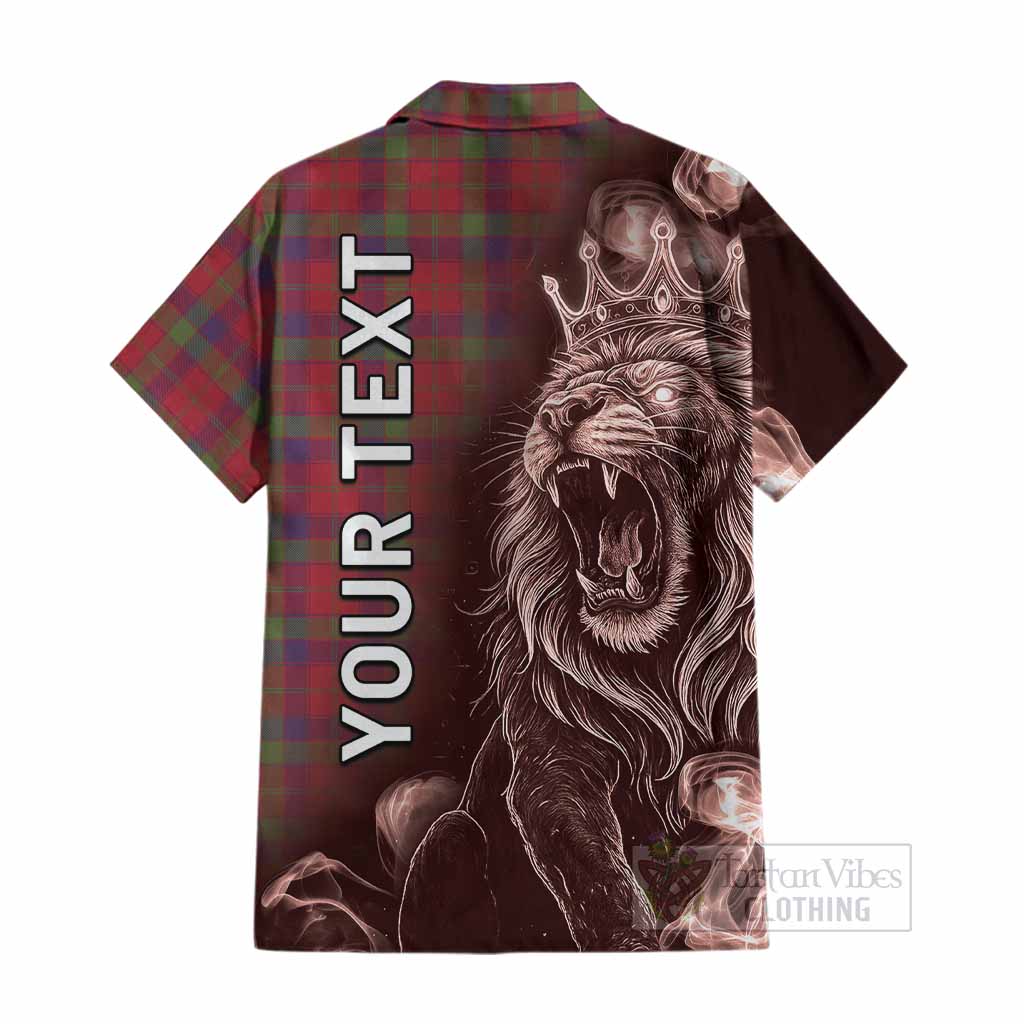 Robertson Tartan Cotton Hawaiian Shirt Roaring Lion Heritage
