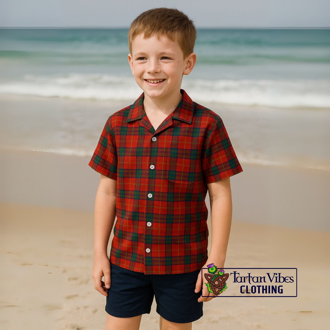 Robertson Tartan Cotton Hawaiian Shirt