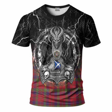 Robertson Tartan Crest T-Shirt Celtic Odin's Raven Legacy