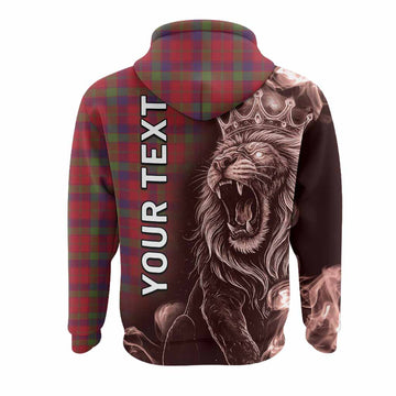 Robertson Tartan Hoodie Roaring Lion Heritage