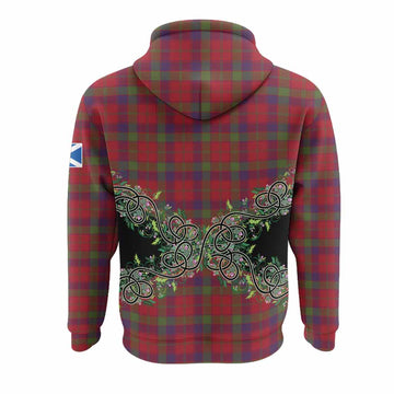 Robertson Tartan Hoodie Thistle Scottish Spirit