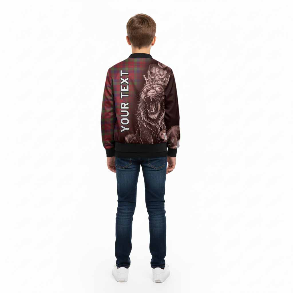Robertson Tartan Kid Bomber Jacket Roaring Lion Heritage
