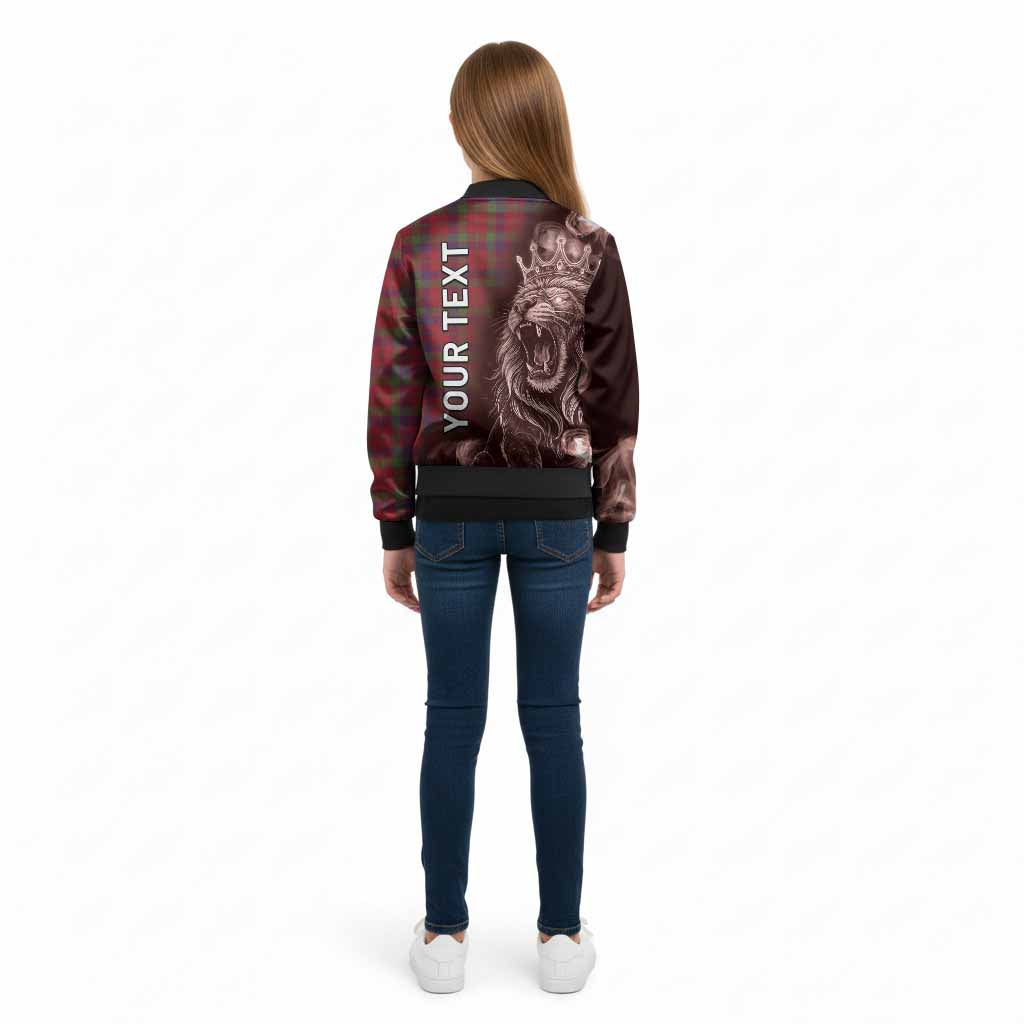 Robertson Tartan Kid Bomber Jacket Roaring Lion Heritage