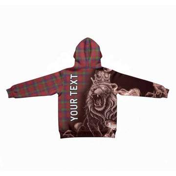 Robertson Tartan Kid Hoodie Roaring Lion Heritage