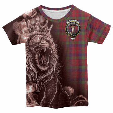 Robertson Tartan Kid T-shirt Roaring Lion Heritage
