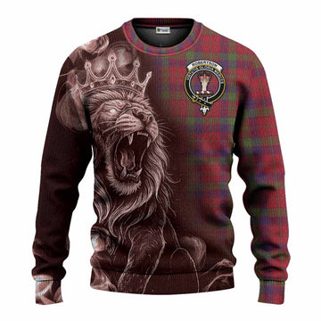 Robertson Tartan Knitted Sweater Roaring Lion Heritage