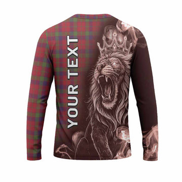 Robertson Tartan Long Sleeve T-Shirt Roaring Lion Heritage