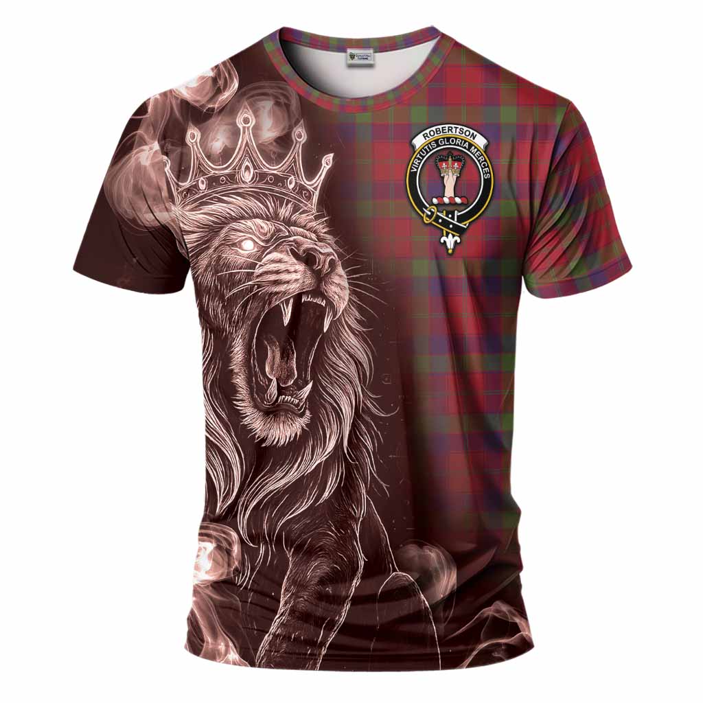Robertson Tartan T-Shirt Roaring Lion Heritage