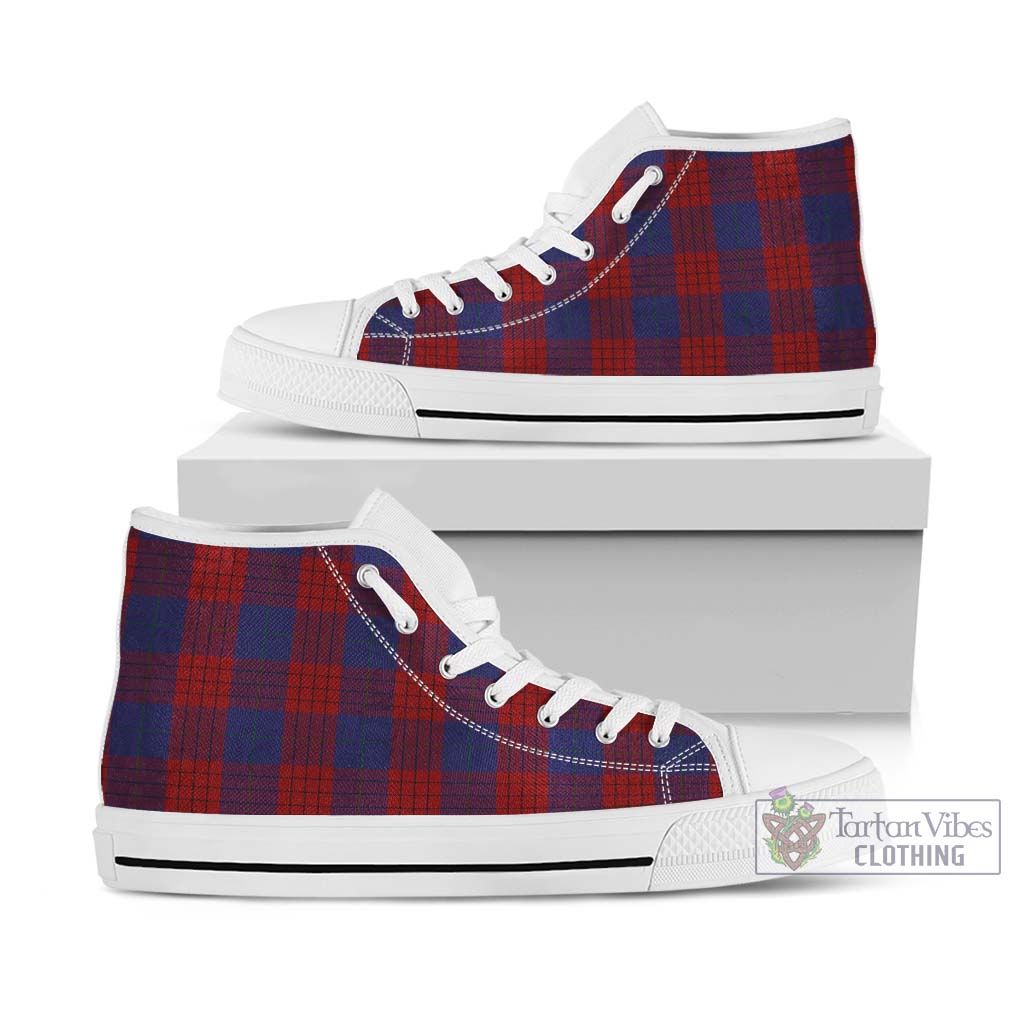 Robinson Tartan High Top Shoes Kid High Top - White Sole - Tartan Vibes Clothing