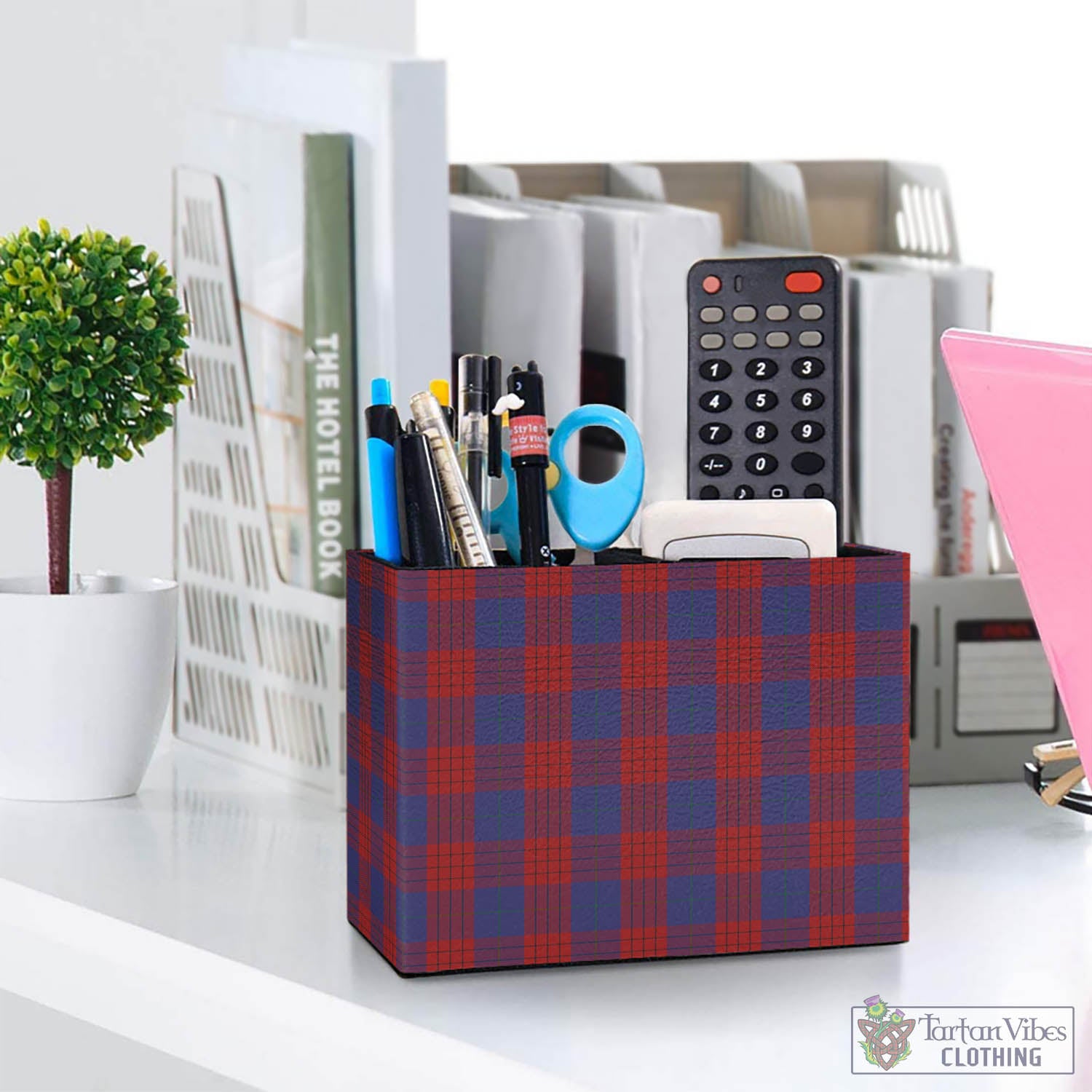 Robinson Tartan Pen Holder One Size 5.9"(L)*2.7"(W)*4.3"(H) - Tartan Vibes Clothing