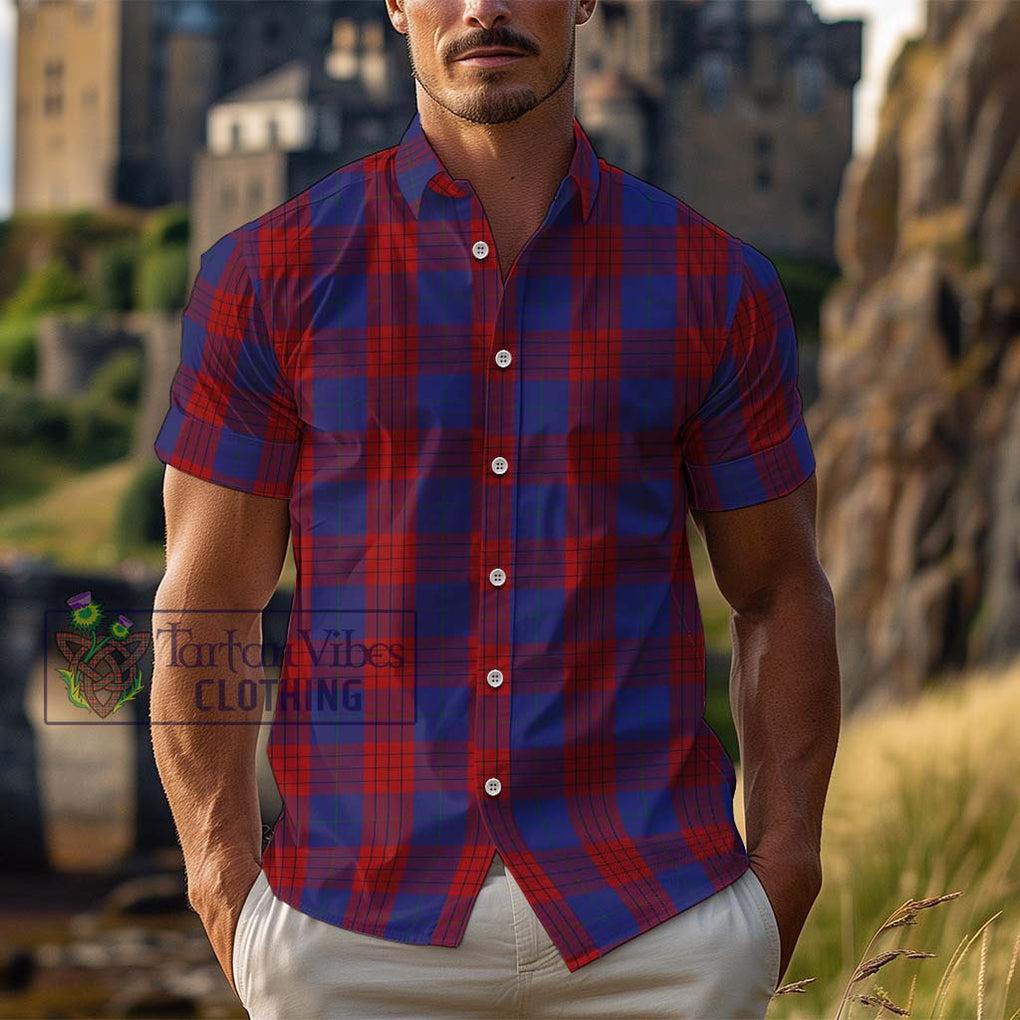 Robinson Tartan Cotton Hawaiian Shirt Kid - Tartan Vibes Clothing