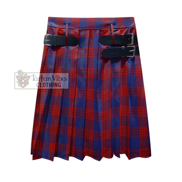 Robinson Tartan Men's Pleated Skirt - Fashion Casual Retro Scottish Kilt Style