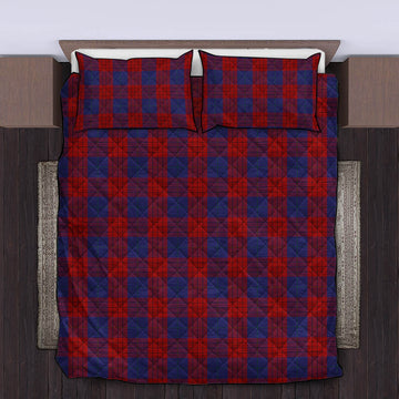 Robinson Tartan Quilt Bed Set King - Tartan Vibes Clothing
