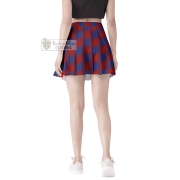 Robinson Tartan Women's Plated Mini Skirt Cross Style - Tartan Vibes Clothing