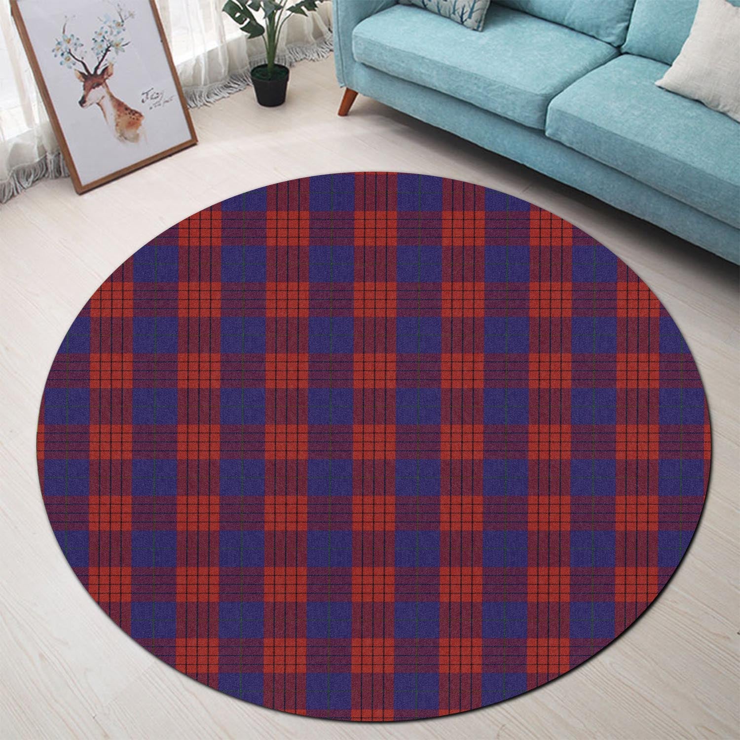Robinson Tartan Round Rug - Tartan Vibes Clothing