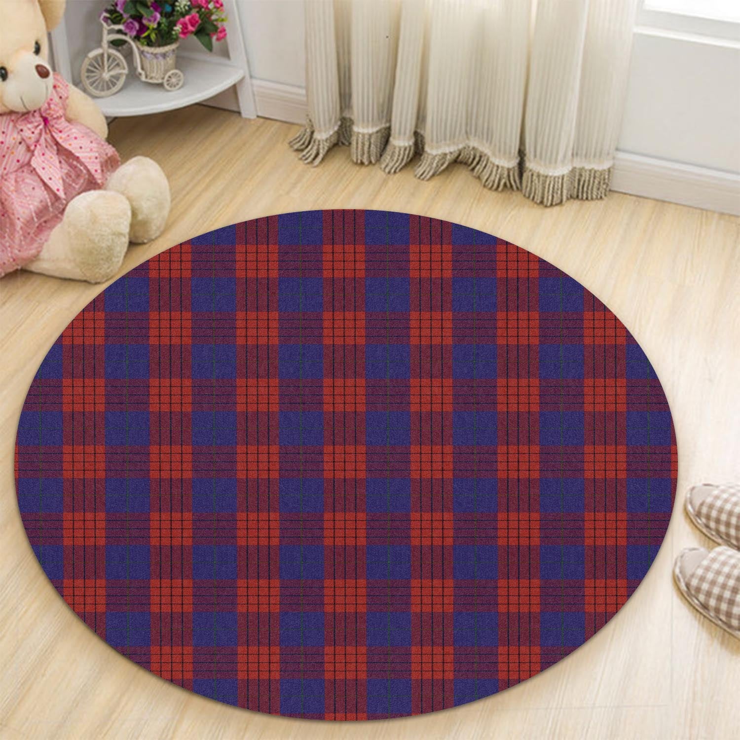 Robinson Tartan Round Rug - Tartan Vibes Clothing