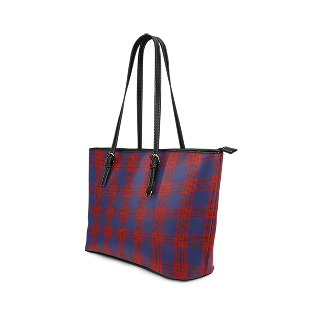 Robinson Tartan Leather Tote Bag - Tartan Vibes Clothing