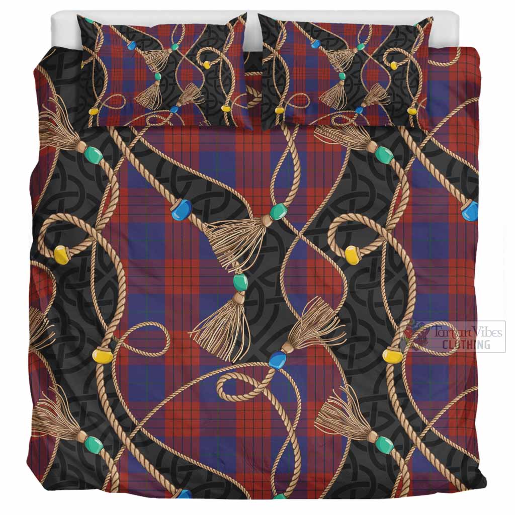 Robinson Scottish Tartan Twisted Ropes Stylized Bedding Set UK Bedding Set UK Super King 104*94 inch - Tartan Vibes Clothing