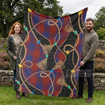 Robinson Scottish Tartan Twisted Ropes Stylized Blanket - Tartan Vibes Clothing