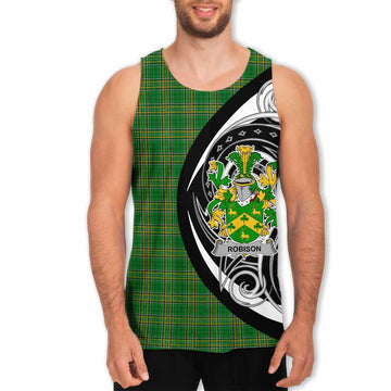 Robison Irish Clan Men's Tank Top Celtic Circle Style Men - Tartan Vibes Clothing