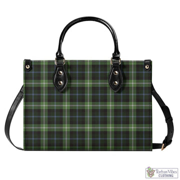 Rodger Tartan Luxury Leather Handbags L - Tartan Vibes Clothing