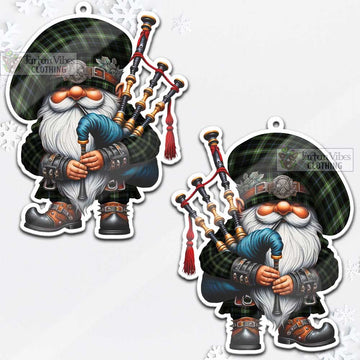 Rodger Tartan Bagpiper Gnome Christmas Ornament - Tartan Vibes Clothing
