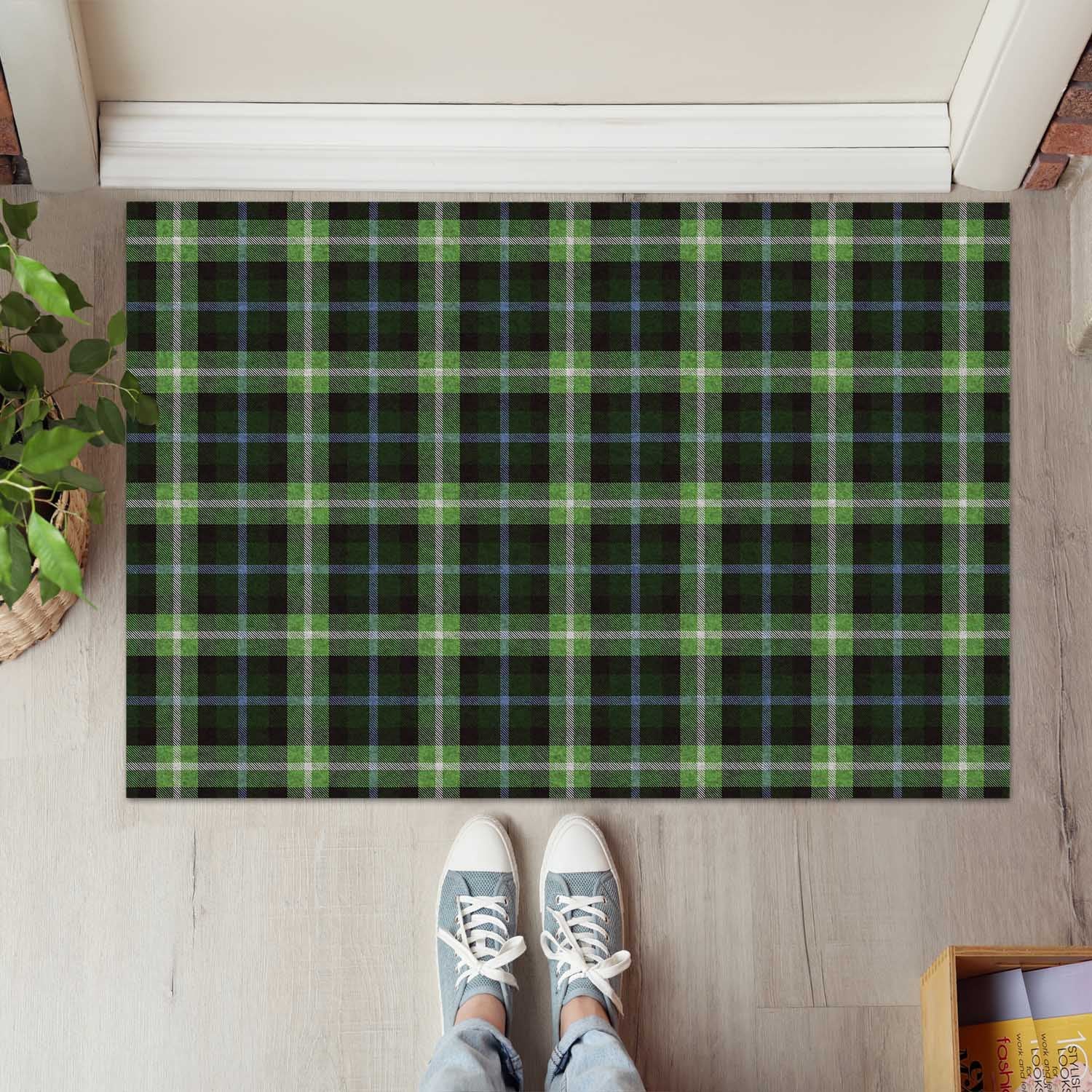 Rodger Tartan Rubber Doormat - Tartan Vibes Clothing