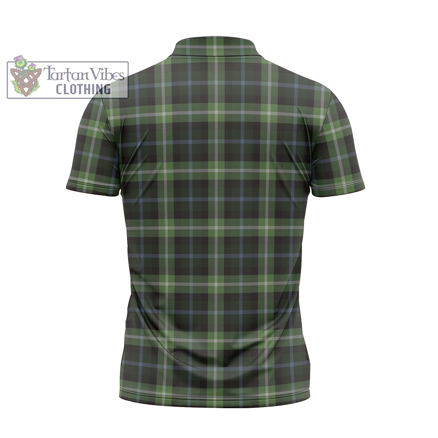 Rodger Tartan Zipper Polo Shirt - Tartan Vibes Clothing