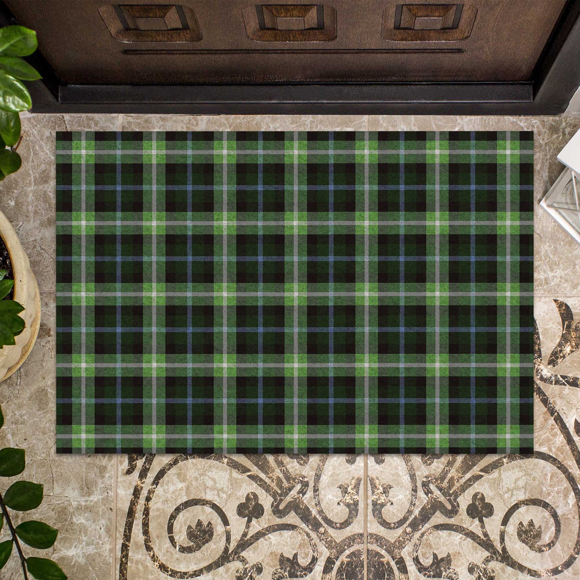 Rodger Tartan Rubber Doormat - Tartan Vibes Clothing