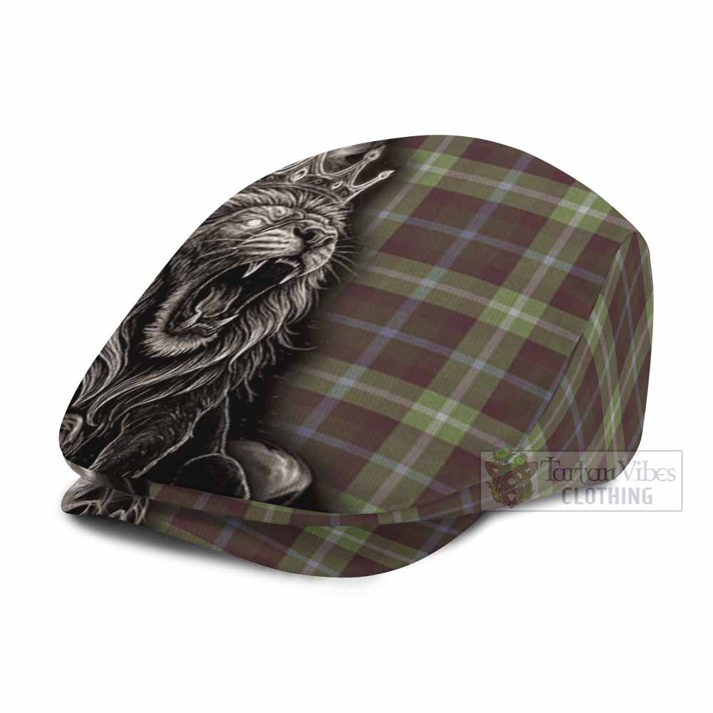 Rodger Tartan Flat Cap, Jeff Cap Roaring Lion Heritage