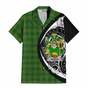 Rogan Irish Clan Hawaiian Shirt Celtic Circle Style Kid - Tartan Vibes Clothing