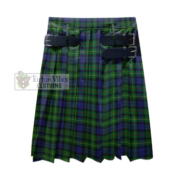 Rollo Tartan Men's Pleated Skirt - Fashion Casual Retro Scottish Kilt Style