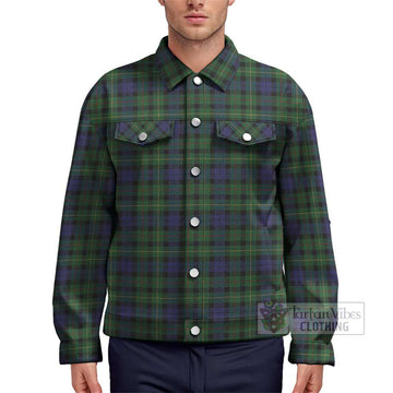 Rollo Tartan Unisex Lapel Cotton Jacket