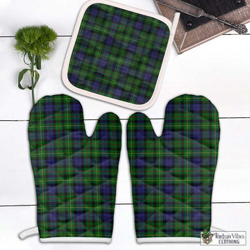 Rollo Tartan Combo Oven Mitt & Pot-Holder Combo 1 Oven Mitt & 1 Pot-Holder White - Tartan Vibes Clothing