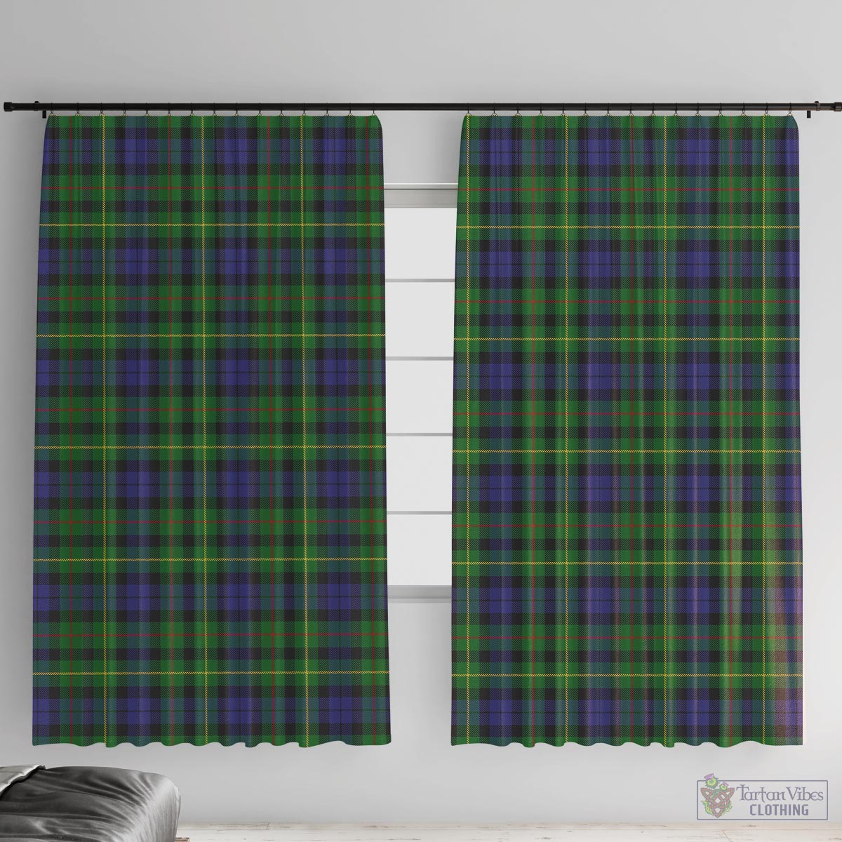 Rollo Tartan Window Curtain