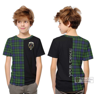 Rollo Tartan Kid T-Shirt with Family Crest and Half Of Me Style Youth XL Size14 - Tartanvibesclothing Shop
